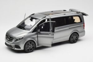 Mercedes V-Class W447 AMG Line Grå Metallic Norev 1:18 183488 Metal — billede 2 af 9