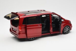 Mercedes V-Class W447 Designo Hyacinth Rød Metallic Norev 1:18 B66004166 Metal — billede 2 af 7