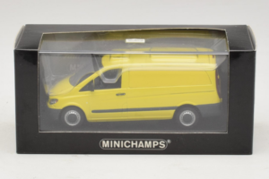 Mercedes Vito Kastenwagen Gul Minichamps 1:43 400032260 Metal — billede 4 af 4