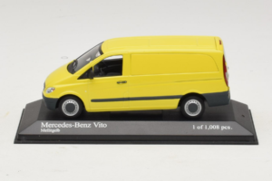 Mercedes Vito Kastenwagen Gul Minichamps 1:43 400032260 Metal