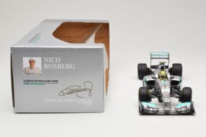 Mercedes W03 #8 N. Rosberg Mercedes AMG Petronas 2012 Minichamps 1:18 110120008 Metal — billede 6 af 7
