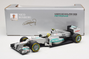 Mercedes W03 #8 N. Rosberg Mercedes AMG Petronas 2012 Minichamps 1:18 110120008 Metal — billede 7 af 7