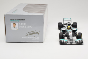 Mercedes W04 #9 N. Rosberg Mercedes AMG Petronas Showcar 2013 Minichamps 1:18 110130079 Metal — billede 6 af 7