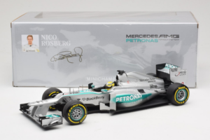 Mercedes W04 #9 N. Rosberg Mercedes AMG Petronas Showcar 2013 Minichamps 1:18 110130079 Metal — billede 7 af 7