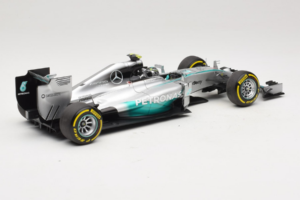 Mercedes W05 #6 N. Rosberg Mercedes AMG Petronas Abu Dhabi Grand Prix 2014 Minichamps 1:18 110140406 Metal — billede 2 af 7