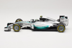 Mercedes W05 #6 N. Rosberg Mercedes AMG Petronas Abu Dhabi Grand Prix 2014 Minichamps 1:18 110140406 Metal — billede 3 af 7