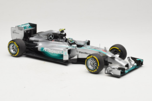 Mercedes W05 #6 N. Rosberg Mercedes AMG Petronas Abu Dhabi Grand Prix 2014 Minichamps 1:18 110140406 Metal — billede 4 af 7