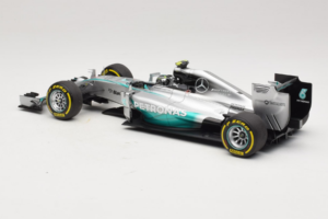 Mercedes W05 #6 N. Rosberg Mercedes AMG Petronas Abu Dhabi Grand Prix 2014 Minichamps 1:18 110140406 Metal — billede 5 af 7