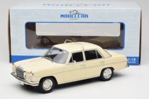 Mercedes W115 Beige Taxi MCG 1:18 MCG18055 Metal — billede 6 af 6