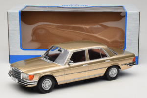 Mercedes W116 Metallic Beige MCG 1:18 MCG18550 Metal — billede 6 af 6