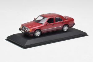 Mercedes 300D W124 Rød Minichamps 1:43 3209 Metal — billede 2 af 4
