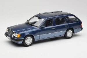 Mercedes 300D W124 T-Modell Nautical Blå Norev 1:18 183962 Metal