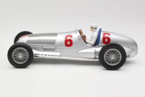 Mercedes W125 #6 Daimler-Benz AG R. Caracciola 2nd Place Eifel Race Nurburgring 1937 Minichamps 1:18 155373106 Metal — billede 3 af 6