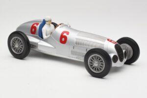 Mercedes W125 #6 Daimler-Benz AG R. Caracciola 2nd Place Eifel Race Nurburgring 1937 Minichamps 1:18 155373106 Metal — billede 4 af 6