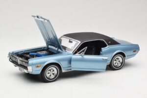 Mercury Cougar XR-7 Blå Sun Star 1:18 1562 Metal — billede 2 af 8