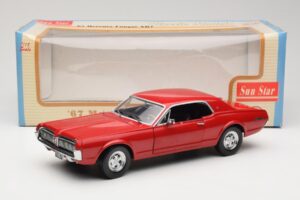 Mercury Cougar XR-7 Rød Sun Star 1:18 1541 Metal — billede 8 af 8