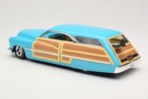 Mercury Merc Woodie Blå Hot Wheels 1:18 27806 Metal — billede 7 af 8