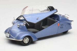Messerschmitt KR201 Roadster Blå Revell 1:18 08966 Metal — billede 2 af 8