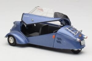 Messerschmitt KR201 Roadster Blå Revell 1:18 08966 Metal — billede 5 af 8