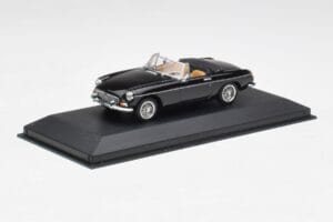 MGB Cabriolet Sort Minichamps 1:43 430131030 Metal — billede 2 af 4