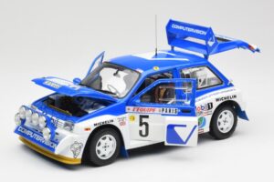 MG Metro 6R4 #5 T. Pond / R. Arthur Rally Monte Carlo 1986 Sun Star 1:18 5537 Metal — billede 2 af 8