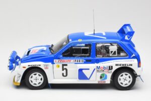 MG Metro 6R4 #5 T. Pond / R. Arthur Rally Monte Carlo 1986 Sun Star 1:18 5537 Metal — billede 4 af 8