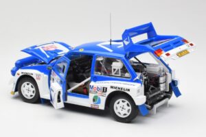 MG Metro 6R4 #5 T. Pond / R. Arthur Rally Monte Carlo 1986 Sun Star 1:18 5537 Metal — billede 5 af 8