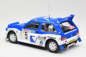 MG Metro 6R4 #5 T. Pond / R. Arthur Rally Monte Carlo 1986 Sun Star 1:18 5537 Metal — billede 7 af 8