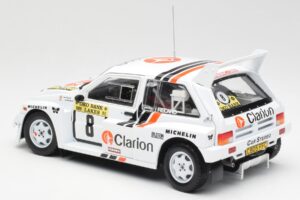 MG Metro 6R4 #8 P. Eklund / D. Whittock Rally Finland 1986 Sun Star 1:18 5536 Metal — billede 7 af 8