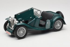 MG TC Midget Shires Green Road Legends 1:18 92468 Metal — billede 2 af 8
