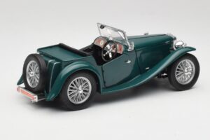 MG TC Midget Shires Green Road Legends 1:18 92468 Metal — billede 3 af 8