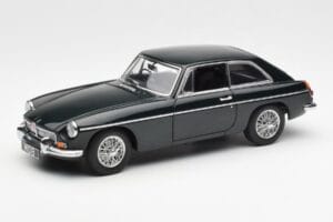 MGB GT Mk2 Coupe Racing Grøn AUTOart 1:18 76602 Metal