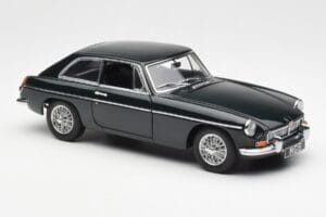 MGB GT Mk2 Coupe Racing Grøn AUTOart 1:18 76602 Metal — billede 6 af 8
