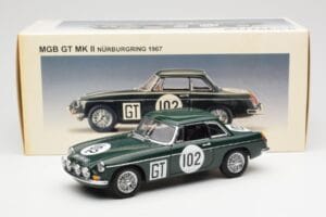 MGB GT Mk2 Nurburgring Grøn AUTOart 1:18 86781 Metal — billede 8 af 8