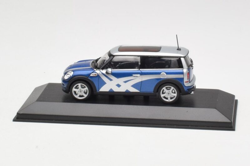 Mini Clubman R55 Cooper S Blue Metallic Onitsuka Tiger Minichamps 1:43 403138676 Metal