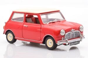 Mini Cooper 1275 S Rød Kyosho 1:18 8840 Metal — billede 6 af 8