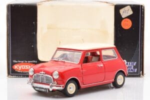 Mini Cooper 1275 S Rød Kyosho 1:18 8840 Metal — billede 8 af 8