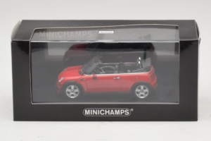 Mini Cooper R52 Cabriolet Rød Minichamps 1:43 431138230 Metal — billede 4 af 4