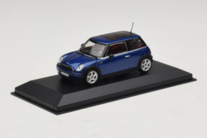 Mini Cooper Blå Minichamps 1:43 MINI009 Metal — billede 2 af 5