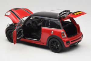 Mini Cooper John Cooper Works R56 Rød & Sort Kyosho 1:18 80430419909 Metal — billede 5 af 8