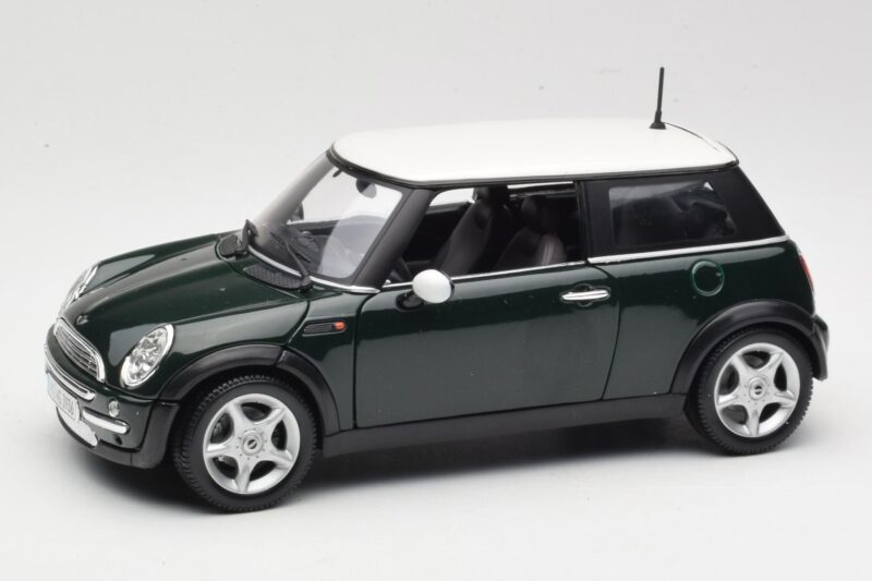 Mini Cooper Mk7 Grøn Maisto 1:18 7271336 Metal