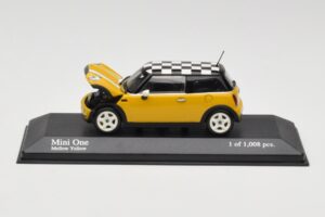 MINI One R50 Gul Minichamps 1:43 431138104 Metal — billede 2 af 5