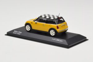 MINI One R50 Gul Minichamps 1:43 431138104 Metal — billede 3 af 5