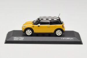 MINI One R50 Gul Minichamps 1:43 431138104 Metal