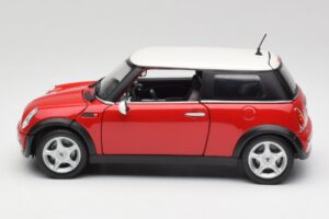 Mini Cooper R50 Rød Maisto 1:18 31619 Metal — billede 3 af 8