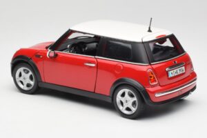 Mini Cooper R50 Rød Maisto 1:18 31619 Metal — billede 4 af 8