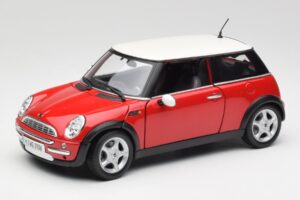 Mini Cooper R50 Rød Maisto 1:18 31619 Metal