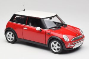 Mini Cooper R50 Rød Maisto 1:18 31619 Metal — billede 6 af 8
