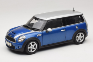 Mini Cooper S Clubman R55 Blå & Sølv Kyosho 1:18 80430421048 Metal