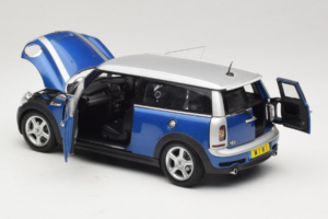 Mini Cooper S Clubman R55 Blå & Sølv Kyosho 1:18 80430421048 Metal — billede 5 af 8